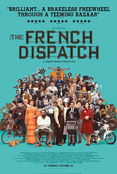 دانلود فیلم گزارش فرانسوی زیرنویس فارسی The French Dispatch 2021